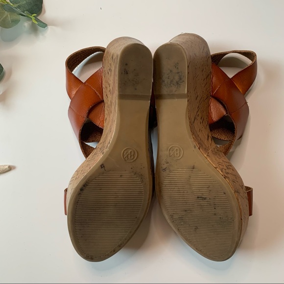 Mossimo Supply Co. Women’s Strappy Wedge Sandals, Size 8.5 - Picture 4 of 7